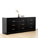 Buffet 9 Laci Modern Minimalis Kayu Jati JFJ-BUFF 08 - Image 3