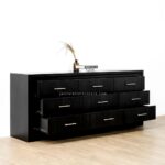 Buffet 9 Laci Modern Minimalis Kayu Jati JFJ-BUFF 08 - Image 2