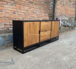Buffet Industrial Kayu Jati Kombinasi Besi JFJ-BUFF 01 - Image 3