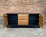Buffet Industrial Kayu Jati Kombinasi Besi JFJ-BUFF 01 - Image 2
