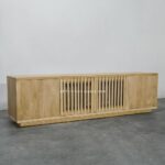 Buffet TV Minimalis Natural Kayu Jati JFJ-BFFTV 06 - Image 2