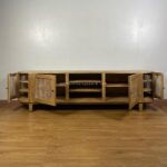 Buffet TV Retro Kayu Jati Kombinasi Rotan JFJ-BFFTV 02 - Image 3