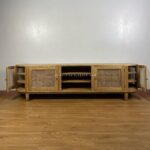 Buffet TV Retro Kayu Jati Kombinasi Rotan JFJ-BFFTV 02 - Image 2