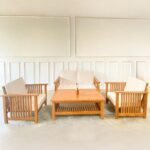 Set Kursi Meja Tamu Kayu Jati Model Minimalis JFJ-SKTM 02 - Image 2