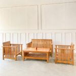 Set Kursi Meja Tamu Kayu Jati Model Minimalis JFJ-SKTM 02 - Image 3