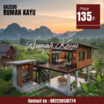 Rumah Kayu Panggung | Rumah Kayu Minimalis Modern