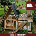 Rumah Kayu Minimalis Modern Langsun Pengrajin