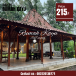 Rumah Joglo Pendopo Kayu Jati Jepara