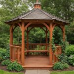 Jual Gazebo Kayu Jati Minimalis Berkualitas Premium Jepara