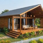 Rumah Kayu Minimalis Modern Cocok untuk Hunian dan Villa