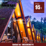Rumah Kayu Segitiga Modern Minimalis Desain A-Frame Eksklusif