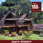 Rumah Lumbung Tingkat Kayu Jati Premium