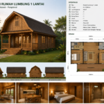 Rumah Lumbung Jati Jepara – Cocok untuk Villa, Resort & Investasi