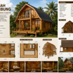 Rumah Lumbung Jati Jepara – Cocok untuk Villa, Resort & Investasi