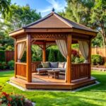 Gazebo Kayu Jati Berkualitas Harga Pabrik Jepara