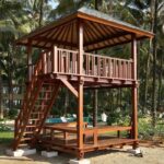 Gazebo Kayu Jati Custom Berkualitas untuk Rumah & Villa
