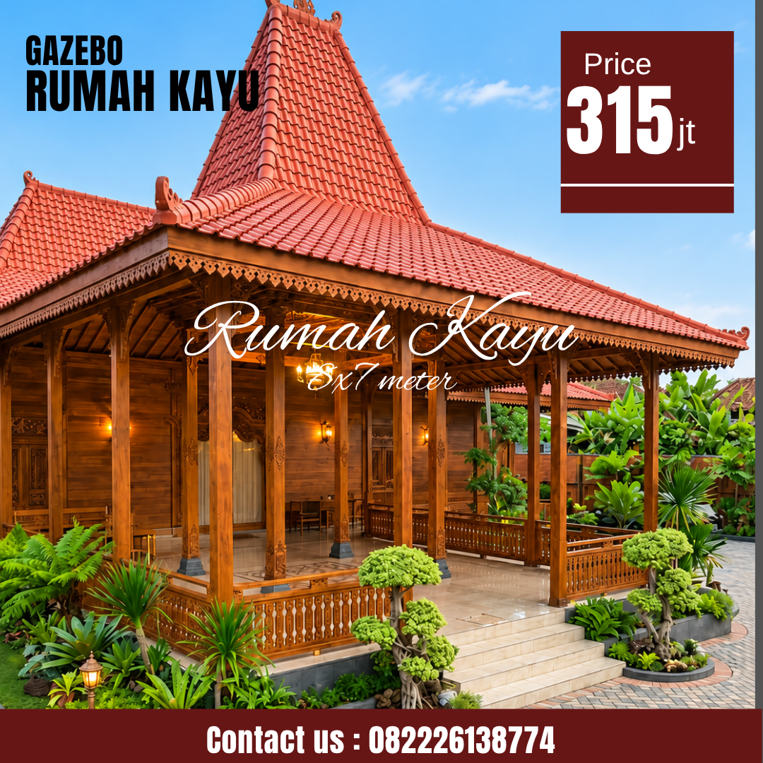 Abu Abu Inspirasi Desain Moderen Furniture Instagram Post - 2026-09-23T204722.497 Rumah Joglo Kayu Jati Full Ukiran Arsitektur Jawa Klasik - Image 1