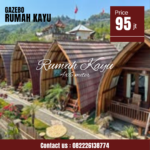 Rumah Lumbung Kayu Jati Minimalis Modern