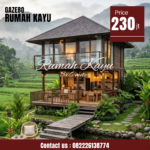 Rumah Kayu Panggung Modern 2 Lantai – Hunian Tropis Elegan