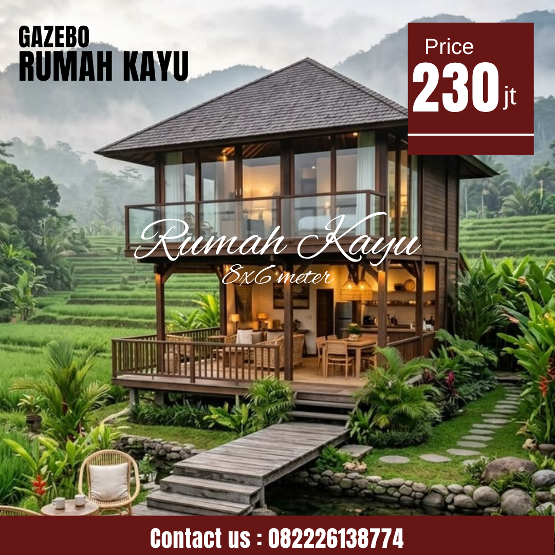 Abu Abu Inspirasi Desain Moderen Furniture Instagram Post (91) Rumah Kayu Panggung Modern 2 Lantai – Hunian Tropis Elegan - Image 1