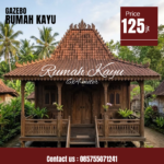 Jual Rumah Joglo Kayu Jati Custom Siap Pasang