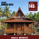 Rumah Joglo Jawa Klasik dari Kayu Jati Berkualitas